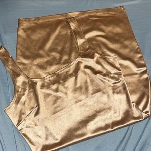 Gold Bodycon Minidress